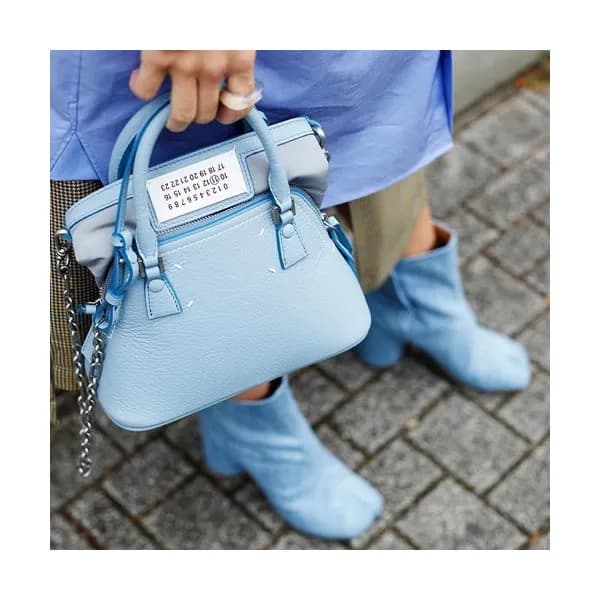 Maison Margiela 2019 5AC Leather Tote Shoulder Bag… - 1