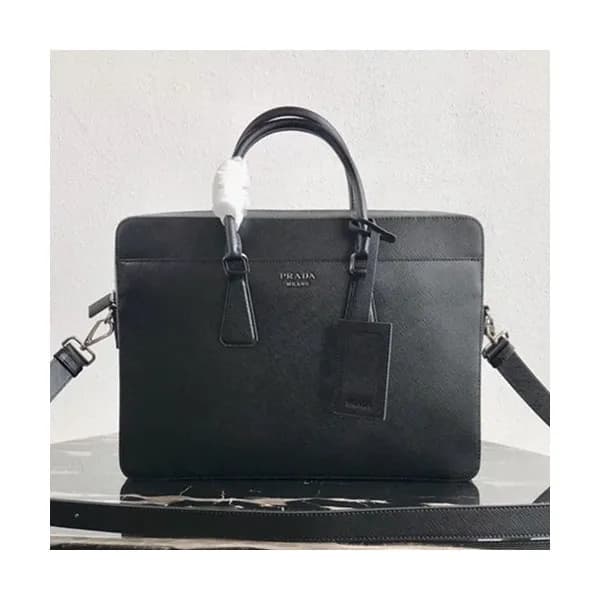 Prada 2019 Mens Business Bag,40CM - 프라다 2019 남성용 서… - 1