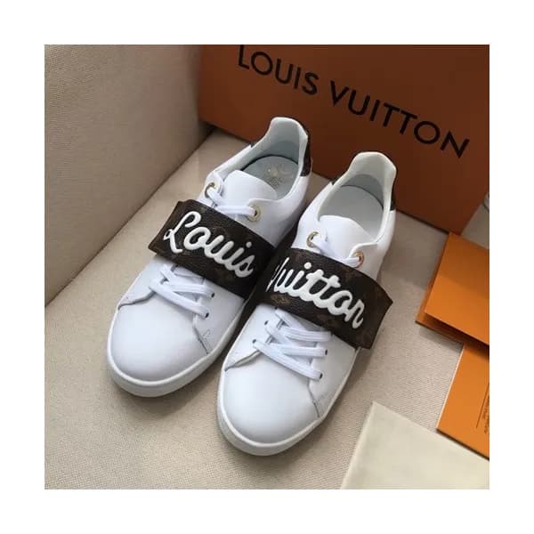 Louis Vuitton 2019 Ladies Leather Sneakers - 루이비통 … - 1