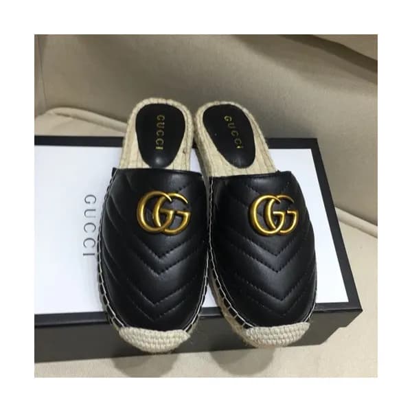 Gucci 2019 Ladies Leather Slipper - 구찌 2019 여성용 레더… - 1