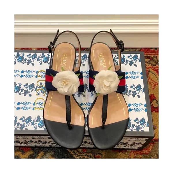Gucci 2019 Ladies Leather Sandal - 구찌 2019 여성용 레더 … - 1