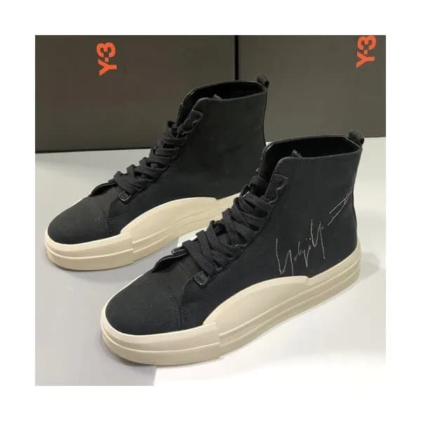 Y-3 2019 Mm / Wm Canvas Sneakers - 요지야마모토 2019 남여공… - 1