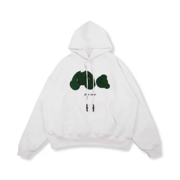 Palm Angels 2019 Mm/Wm Logo Oversize Cotton Hood T… - 1