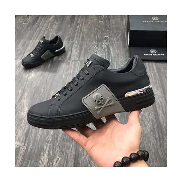 Philipp plein 2019 Mens Leather Sneakers - 필립플레인 … - 1