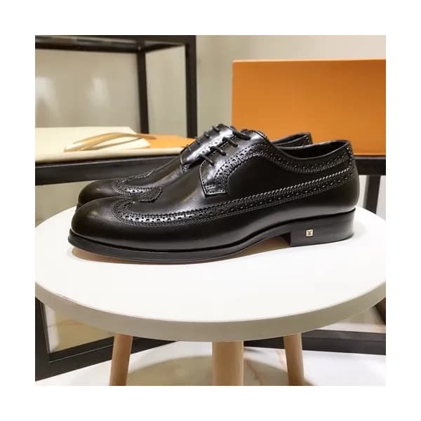 Louis Vuitton 2019 Mens Leather Oxford Shoes - 루이비… - 1