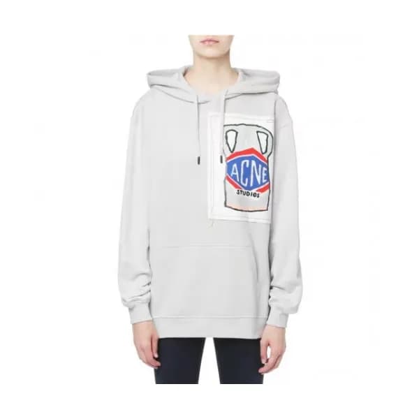 Acne Logo Cotton HoodT - 아크네 2019 남자 로고 코튼 후드티 Acn… - 1