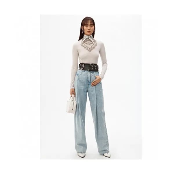 Alexsander Wang Womens Classic Denim Pants - 알렉산더왕… - 1
