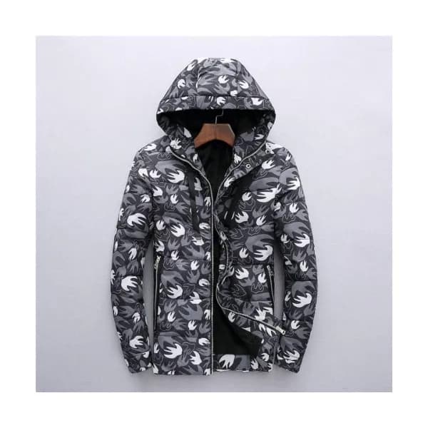 Alexander McQueen 2019 Mens Logo Casual Down Jacke… - 1