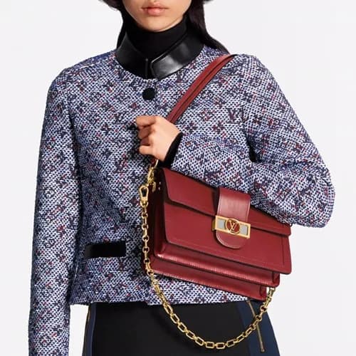 Louis Vuitton 2019 Dauphine Leather Shoulder Bag,2… - 1