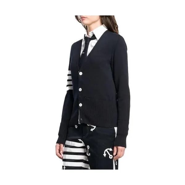 Thom Browne 2019 Women V-neck Knit Cardigan - 톰브라… - 1