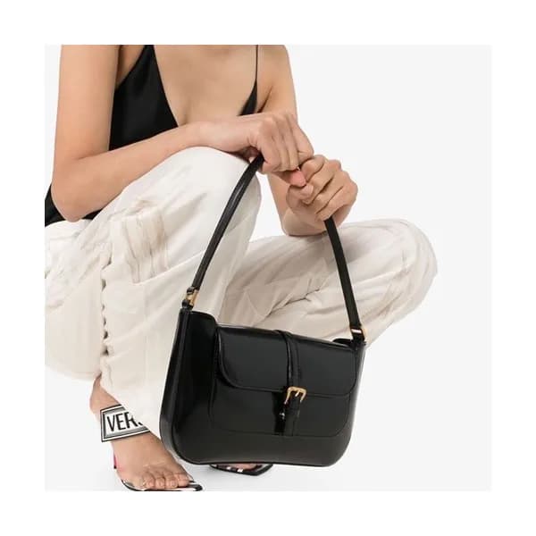 By Far 2019 Leather Tote Shoulder Bag,26cm - 바이 파 … - 1