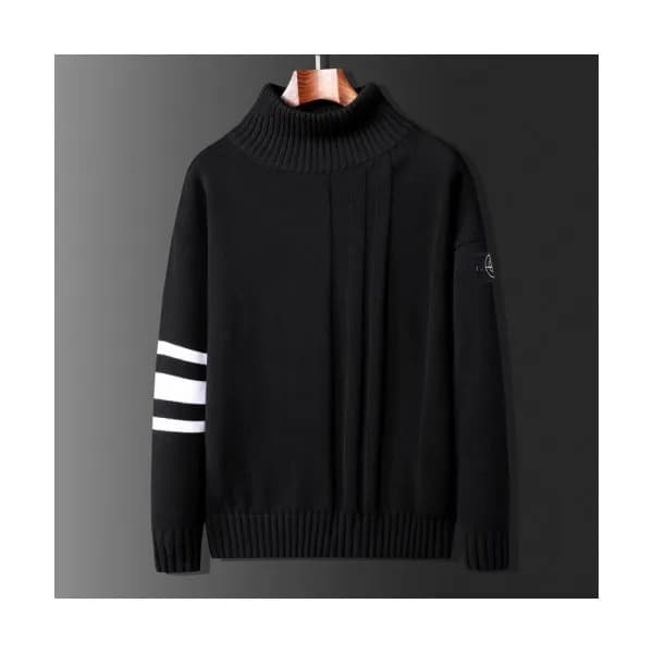 [매장판]Stone Island 2019 Mens Casual Turtle-neck Swe… - 1