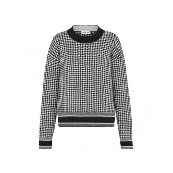 Dior 2019 Womens Retro Logo Crew-neck Sweater - 디올… - 1