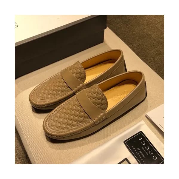 Gucci 2020 Mens Leather Loafer - 구찌 2020 남성용 레더 로퍼… - 1