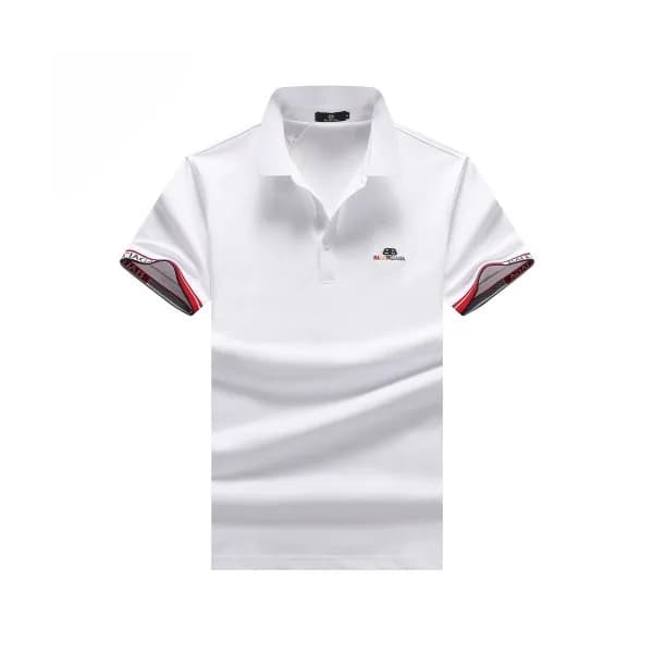 [발렌시아가]Balenciaga 2020 Mens Logo Cotton Polo Short… - 1