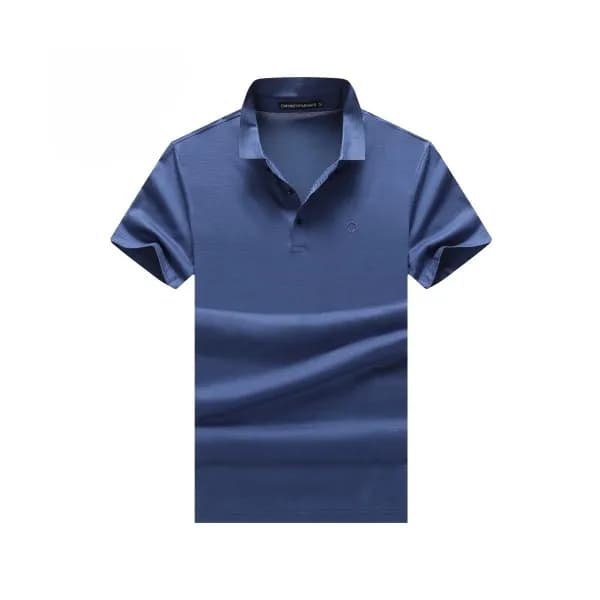 [알마니]Armani 2020 Mens Logo Silket Short Sleeved Po… - 1