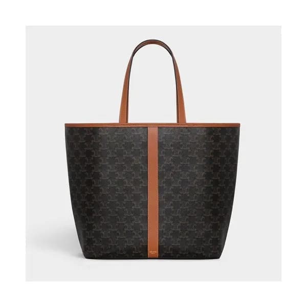 Celine 2020 Triomphe Canvas Tote Shopper Bag,32CM … - 1
