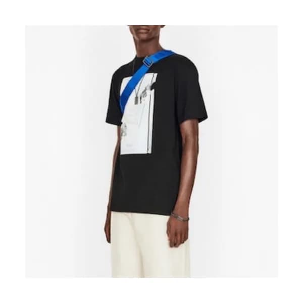 [디올]Dior 2020 Mens Logo Cotton Short Sleeved Tshir… - 1