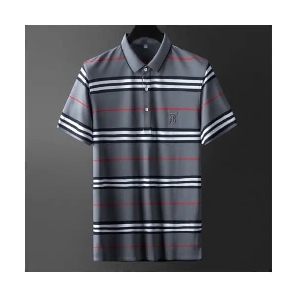 [버버리]Burberry 2020 Mens Logo Silket Short Sleeved… - 1