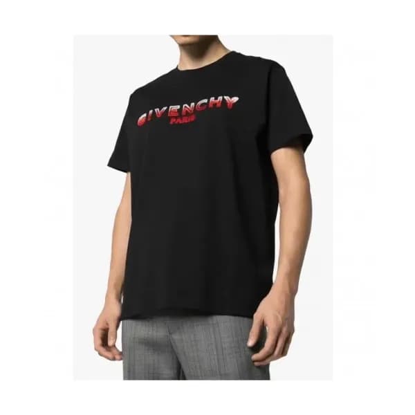 [지방시]Givenchy 2020 Mens Logo Silket Short Sleeved … - 1