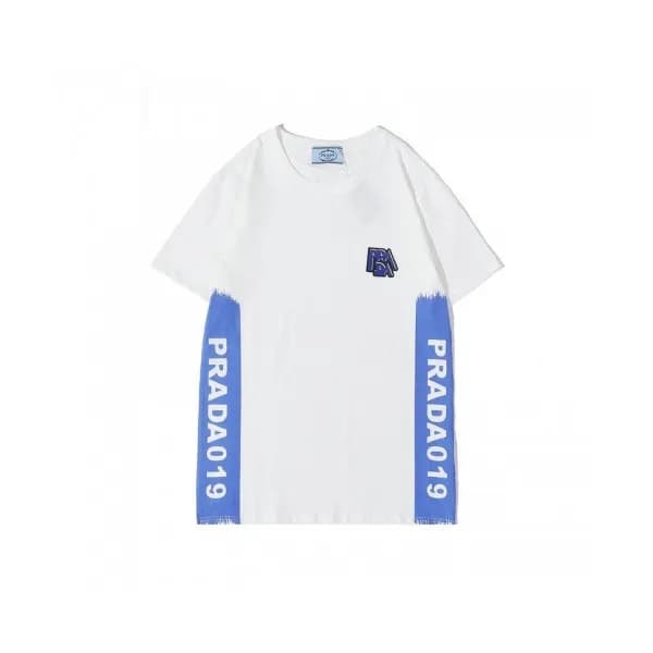 [프라다]Prada 2020 Mens Basic Logo Short Sleeved Tshi… - 1