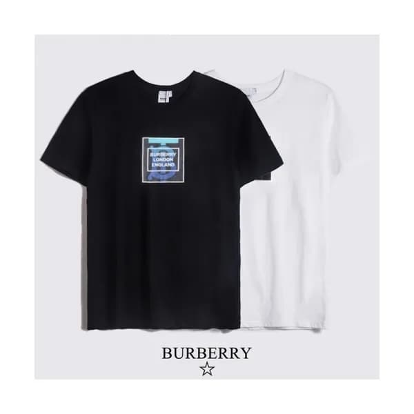 [버버리]Burberry 2020 Mm/Wm Logo Cotton Short Sleeved… - 1