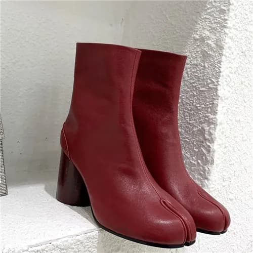 Maison Margiela 2021 Women's Leather Ankle Boo… - 1
