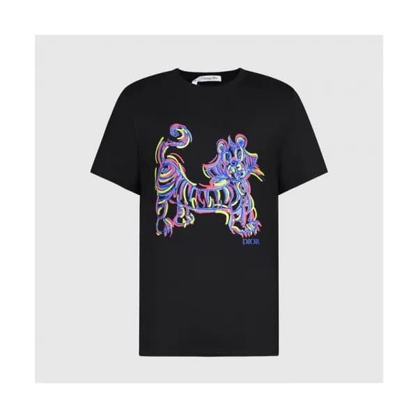 [디올]Dior 2021 Mm/Wm Casual Crew-neck Short Sleeved… - 1