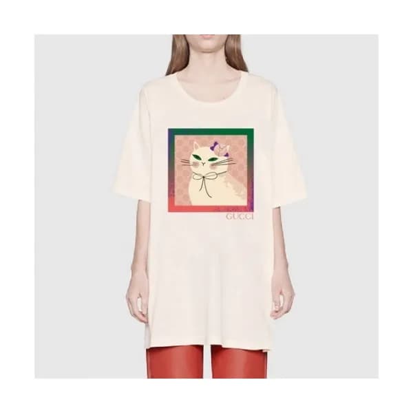 [매장판]Gucci 2021 Mm/Wm Logo Short Sleeved Tshirts -… - 1
