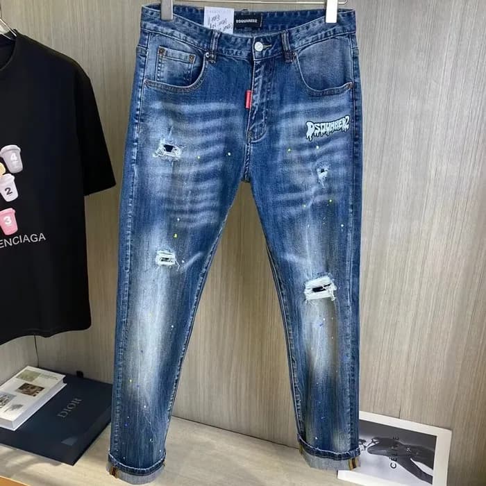 [디스퀘어드]Dsquared2 2024 Mens Casual Denim Jeans - 디스… - 1