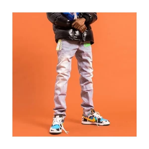 [오프화이트]Off-white 2021 Mens Logo Denim Jeans - 오프화이… - 1