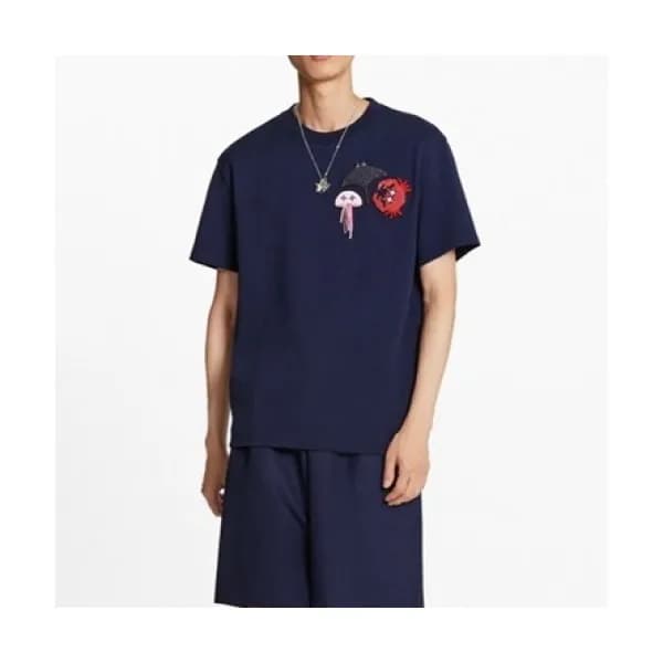 Louis vuitton Mm/Wm Logo Short Sleeved Tshirts Na… - 1
