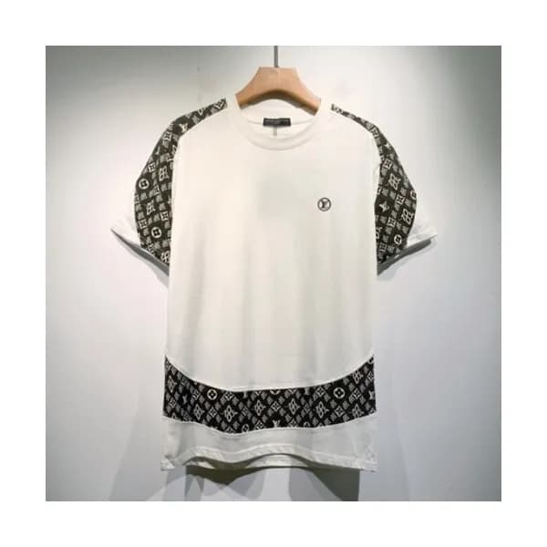 Louis vuitton Mm/Wm Logo Short Sleeved Tshirts Wh… - 1