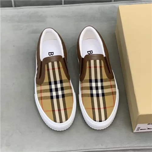 Burberry 2021 Men's Canvas Sneakers,BURS0183 -… - 1
