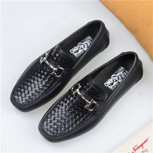 Salvatore Ferragamo 2021 Men's Leather Loafer,… - 1