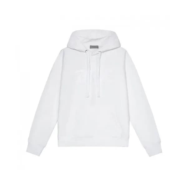 Dior Mm/Wm Logo Casual Cotton Hoodie White - 디올 … - 1