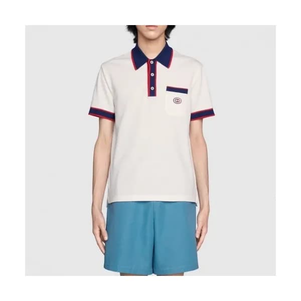Gucci Mm/Wm Logo Short Sleeved Tshirts White - 구찌… - 1