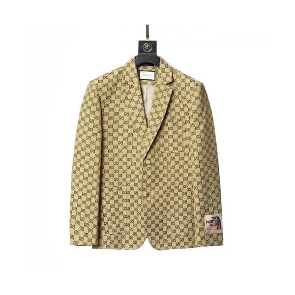 Gucci Mens Casual Logo Suit Jackets Camel - 구찌 20… - 1