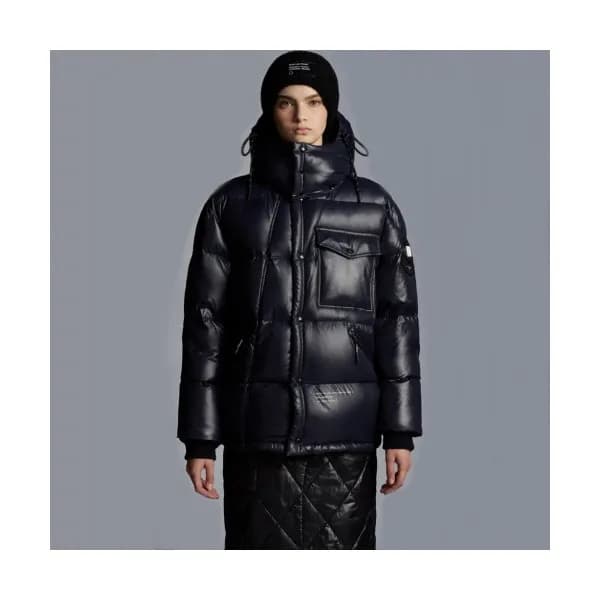 Moncler Mm/Wm Patch Logo Modern Down Padding Blac… - 1
