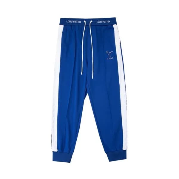 루이비통 남성 캐쥬얼 블루 팬츠 - Mens Blue Pants - lou04046x - 1