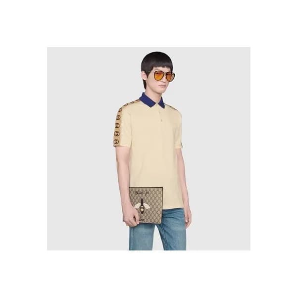 구찌 남/녀 GG 브라운 클러치 - Unisex Brown Clutch - guc05113… - 1