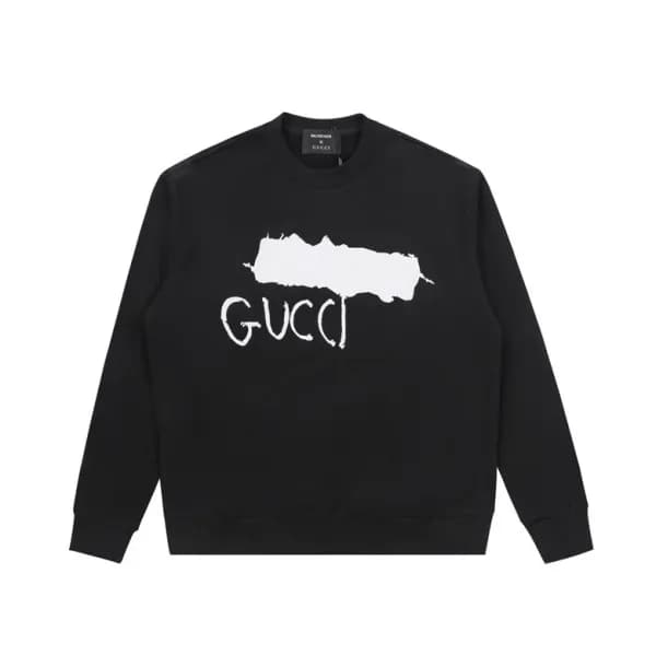 구찌 남성 캐쥬얼 블랙 맨투맨 - Gucci Mens Black Tshirts - Guc0… - 1