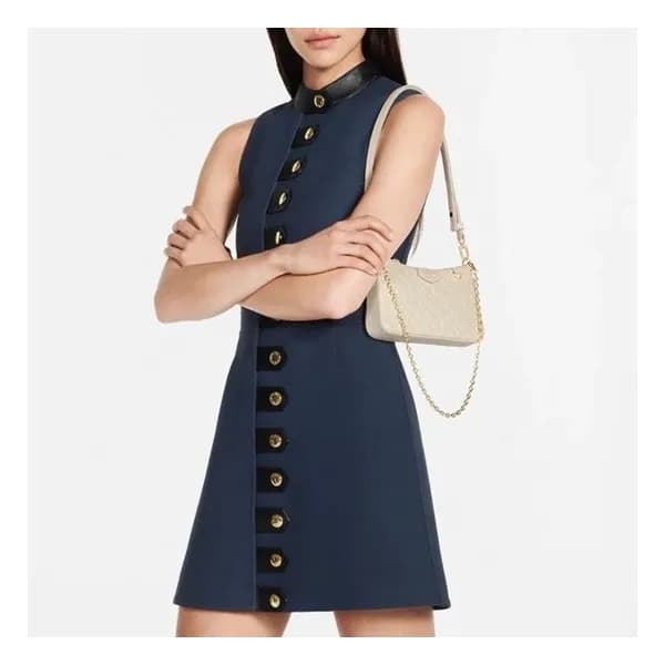 루이비통 여성 화이트 숄더백 - Louis vuitton Womens White Shoul… - 1