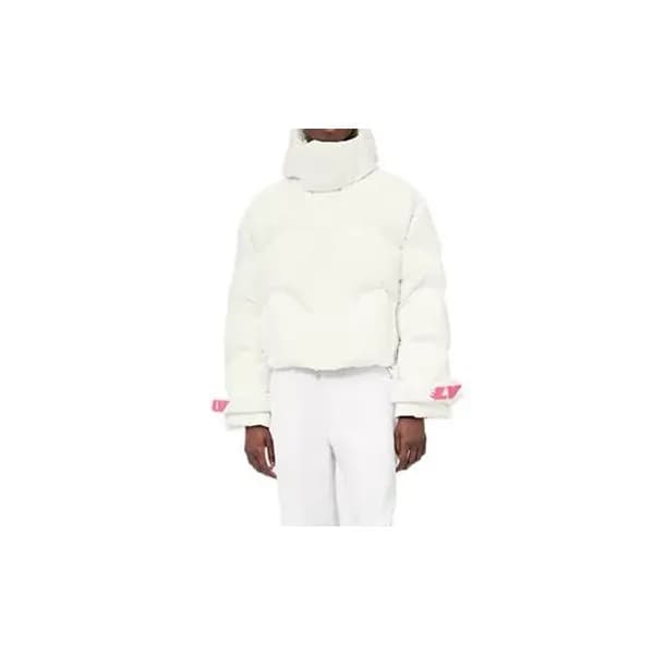 루이비통 여성 덕다운 화이트 패딩 - Louis vuitton Womens White Pa… - 1