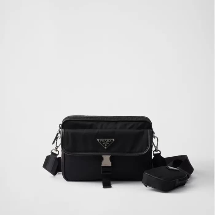 프라다 남성 리나일론 숄더백 2VH133 - Prada Mens Saffiano Shoul… - 1