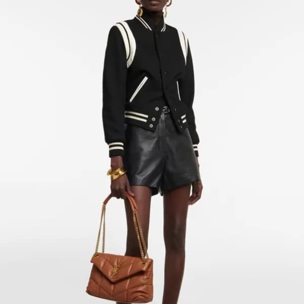 입생로랑 여성 카멜 숄더백 - Saint Laurent Womens Camel Should… - 1