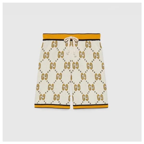 구찌 남성 캐쥬얼 화이트 반바지 - Gucci Mens White Half-pants - … - 1