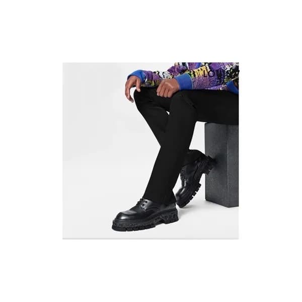 루이비통 남성 블랙 옥스퍼드 - Louis vuitton Mens Black Oxford … - 1
