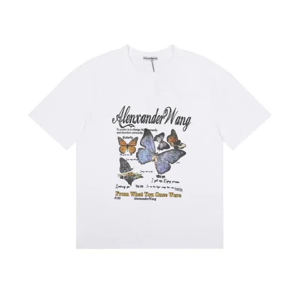 알렉산더왕 여성 화이트 반팔티 - Alexanderwang Womens White Shor… - 1