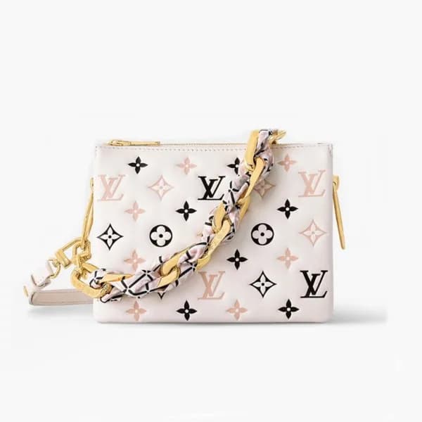 루이비통 여성 화이트 쿠상 - Louis vuitton Womens White Coussi… - 1